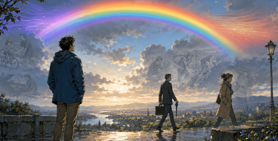 La philosophie de l&rsquo;arc-en-ciel